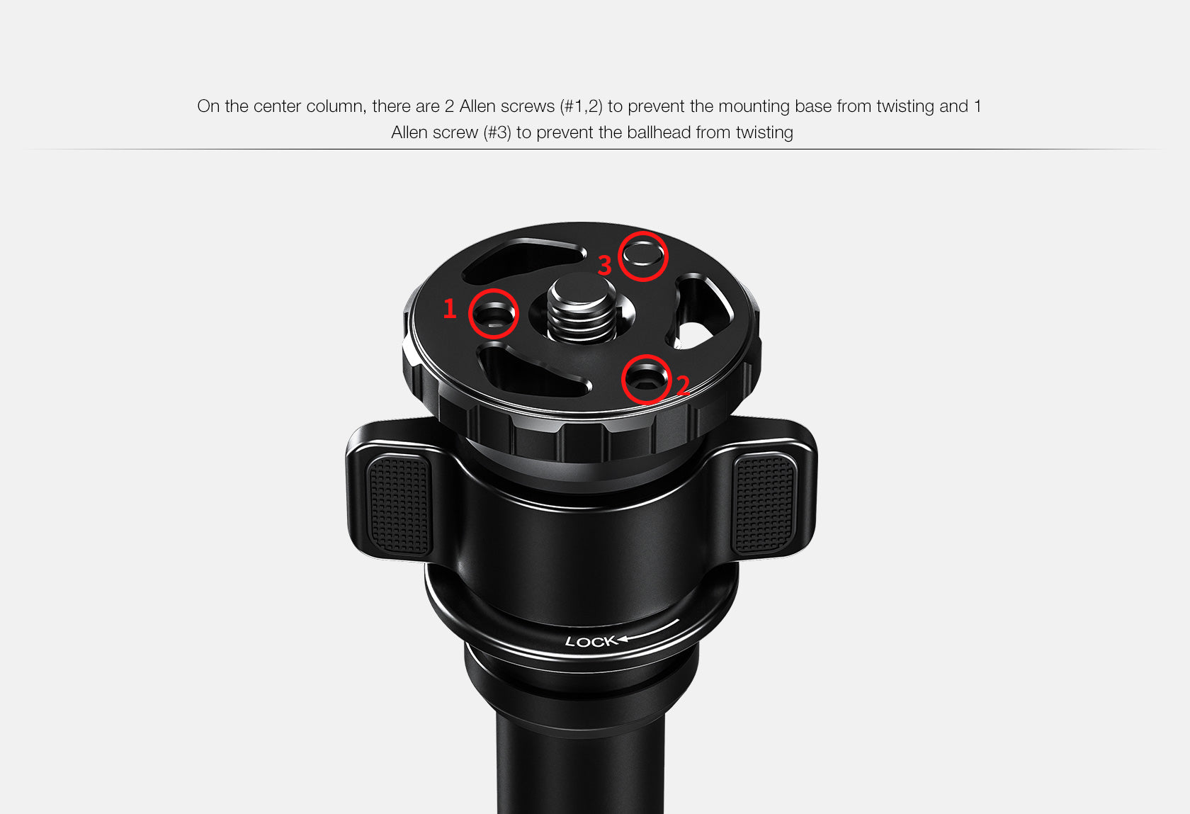 Leofoto LG-284C+LH-36(Black) Premium Carbon Fiber Tripod Set with Quick Swap Center Column and Platform