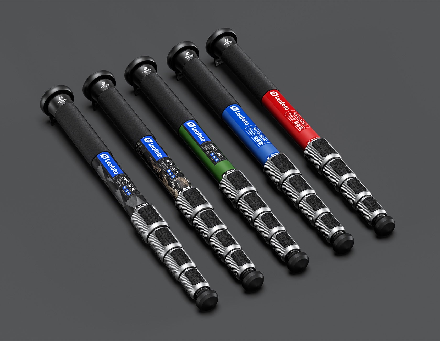 Leofoto MPQ-325C Premium Carbon Fiber Monopod with Case | Water-Resistant Legs