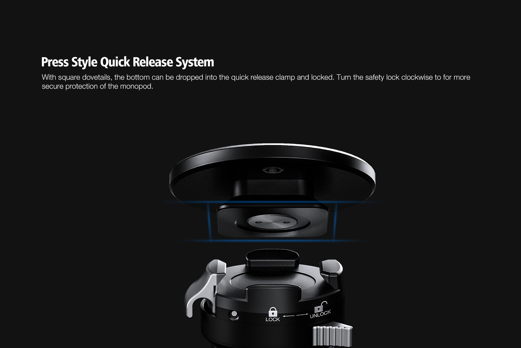 Leofoto VD-03 Monopod Base Support