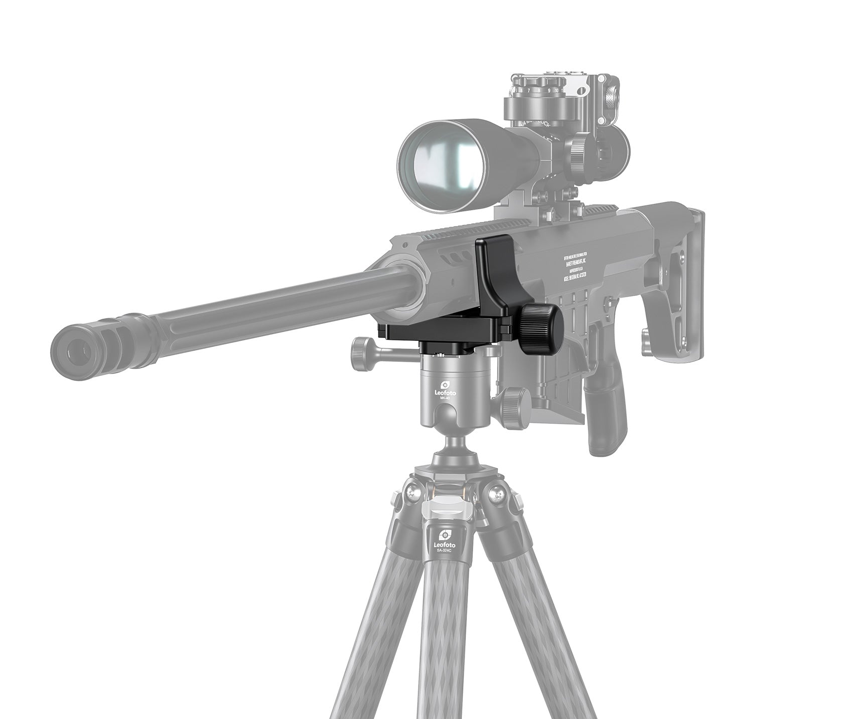 Leofoto GS-3 Lightweight Clamp Mount | Arca Compatible + 3/8"