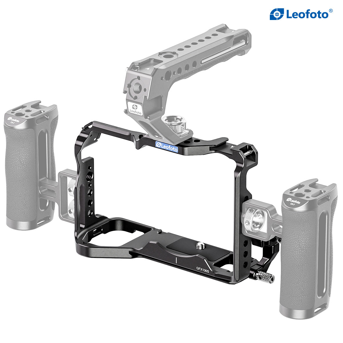 Leofoto GFX100S Camera Cage for Fujifilm GFX100S/GFX50SII