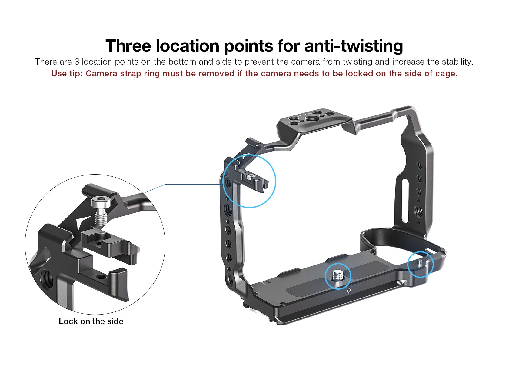 Leofoto X-H2 Camera Cage for Fujifilm X-H2
