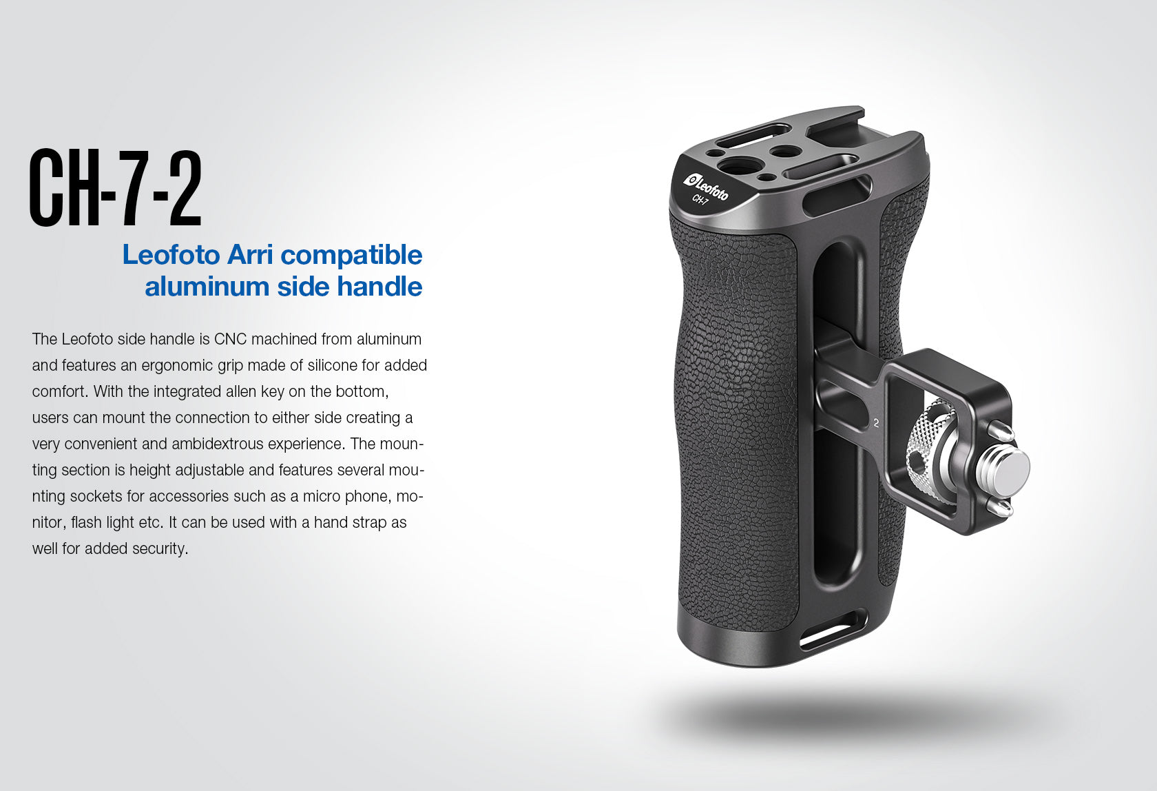 Leofoto CH-7-2 Side Handle | ARRI