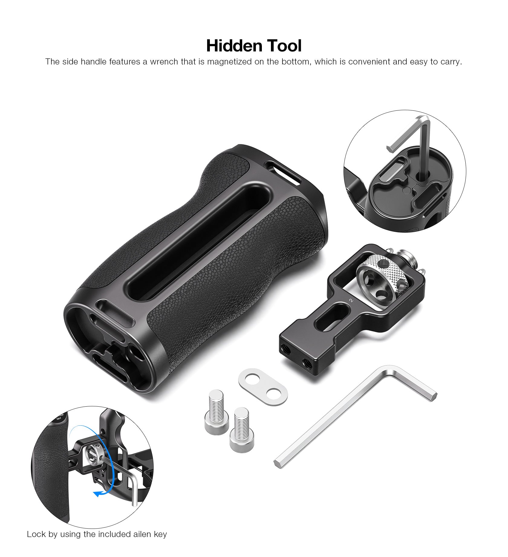 Leofoto CH-7-2 Side Handle | ARRI