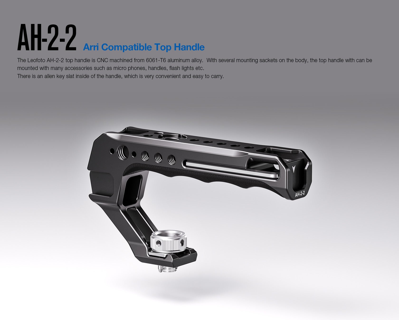 Leofoto AH-2-2 Top Handle | ARRI