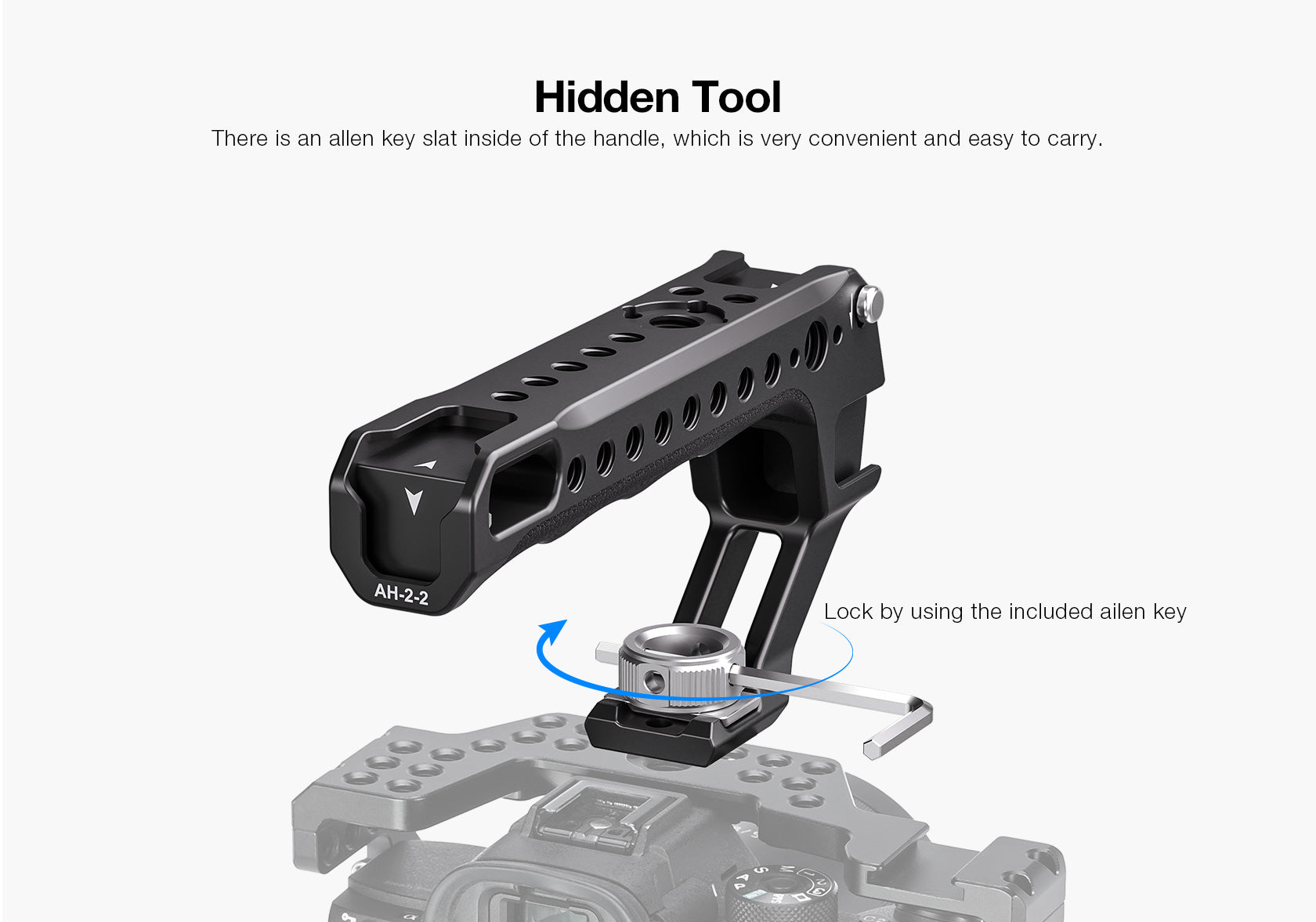 Leofoto AH-2-2 Top Handle | ARRI
