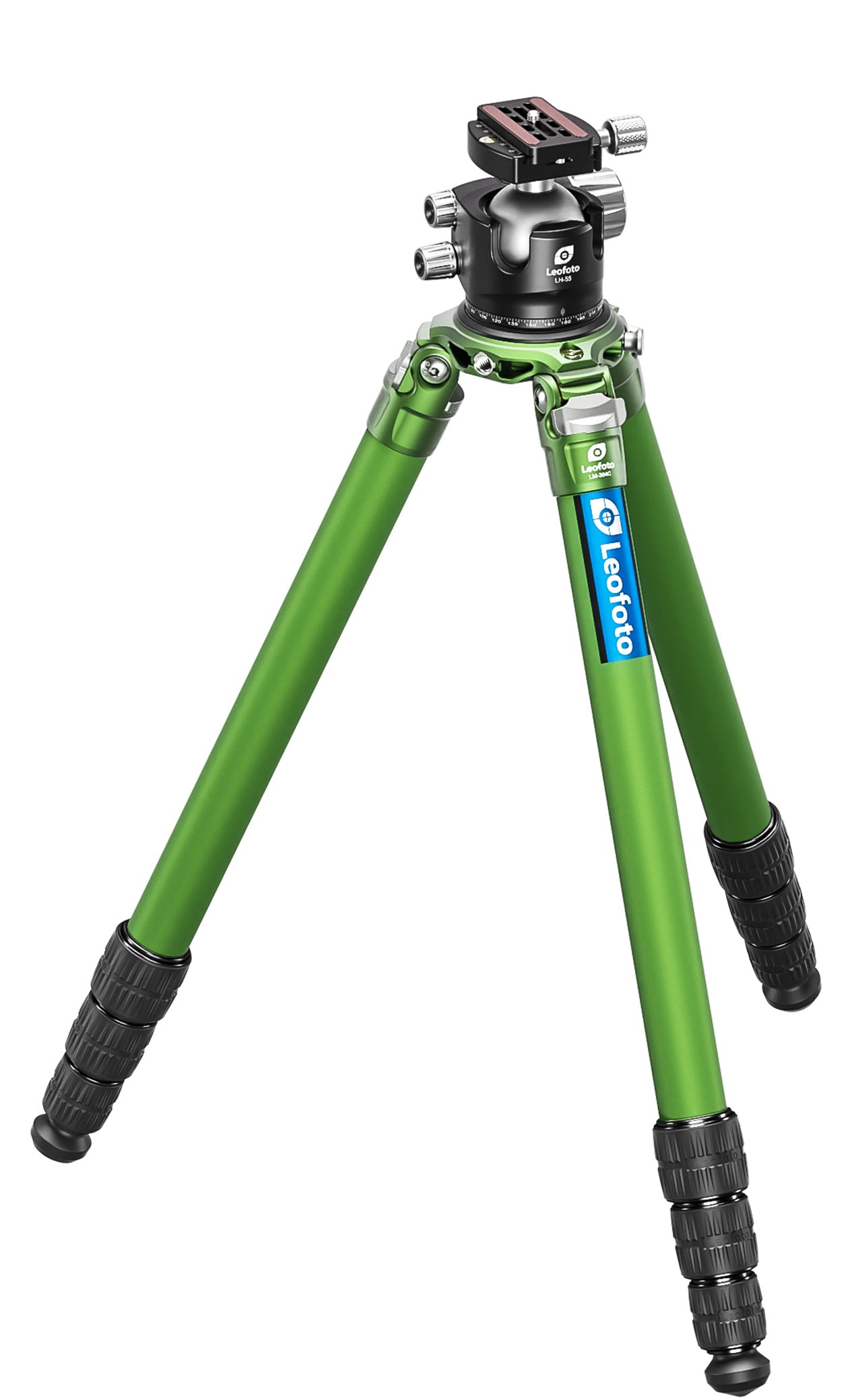 Leofoto LM-364CL(Long) Tripod with 75mm Video Bowl+Platform and Bag (Olive Green)