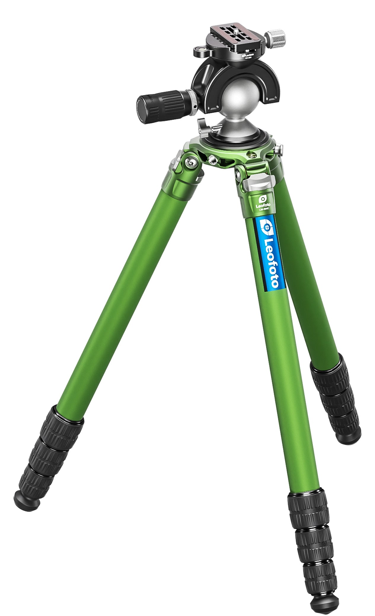 Leofoto LM-364CL(Long) Tripod with 75mm Video Bowl+Platform and Bag (Olive Green)