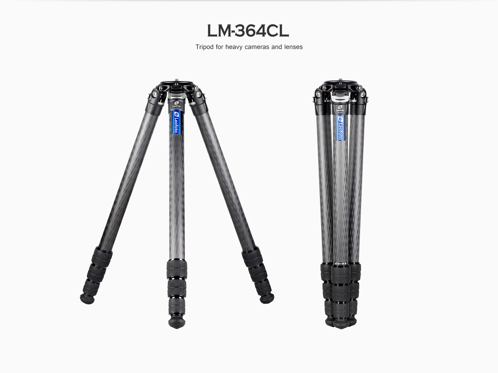 Leofoto LM-364CL(Long) Tripod with 75mm Video Bowl+Platform and Bag