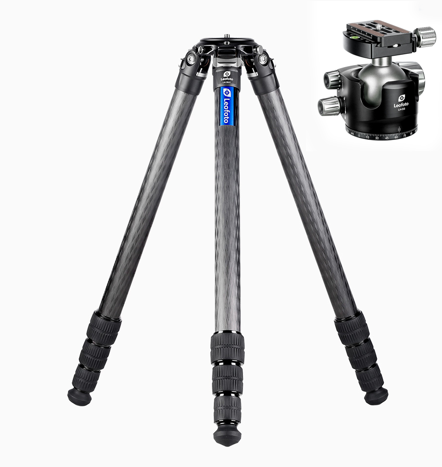 Leofoto LM-364CL(Long) Tripod with 75mm Video Bowl+Platform and Bag