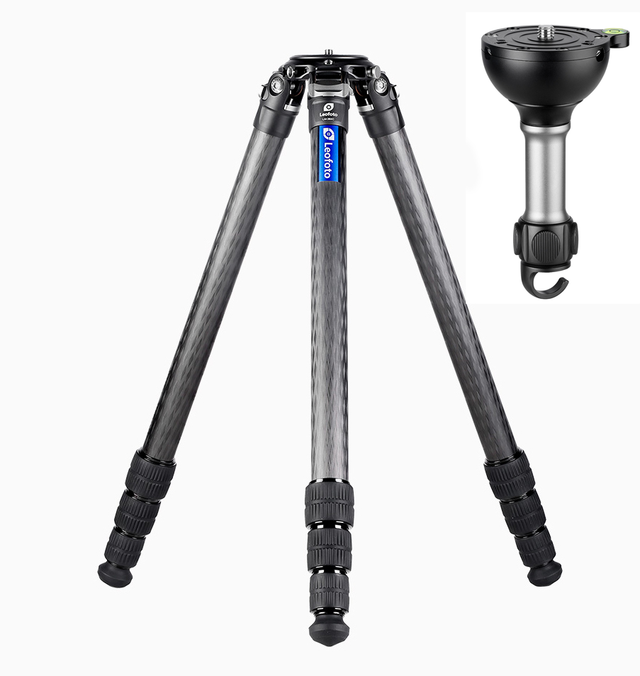 Leofoto LM-364CL(Long) Tripod with 75mm Video Bowl+Platform and Bag