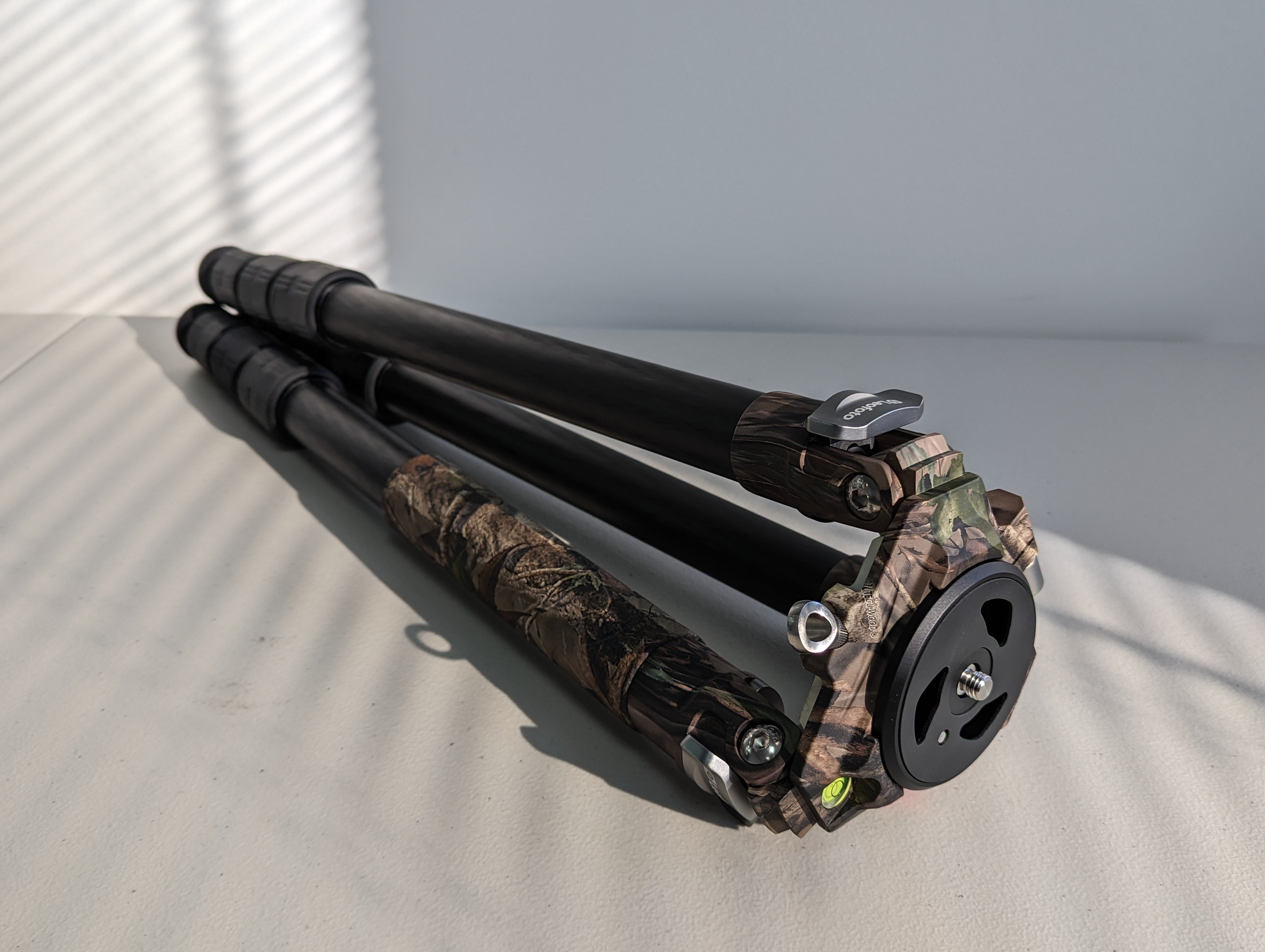 Leofoto LN-364C (Camo) Heavy Duty Tripod with 75mm Video Bowl+Platform & Bag