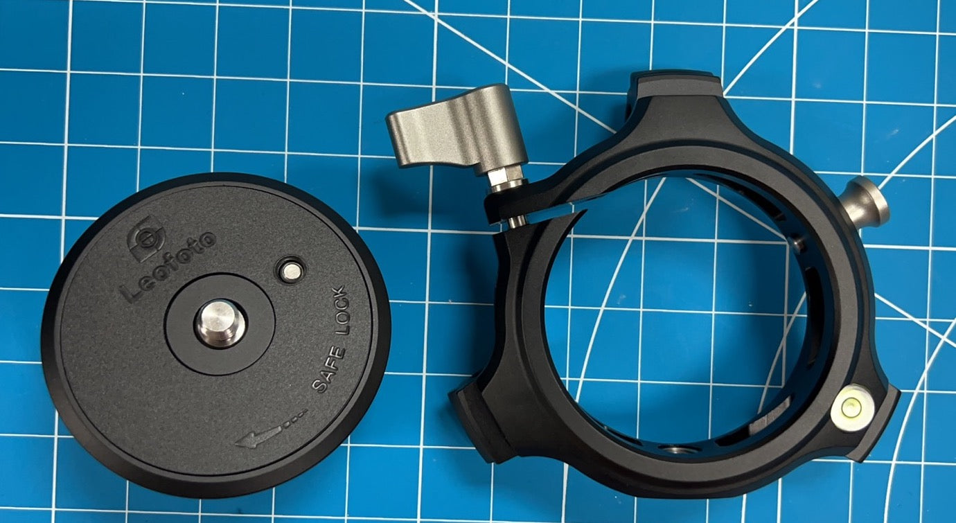 Leofoto LM Summit Series Tripod Apex with hook and spider