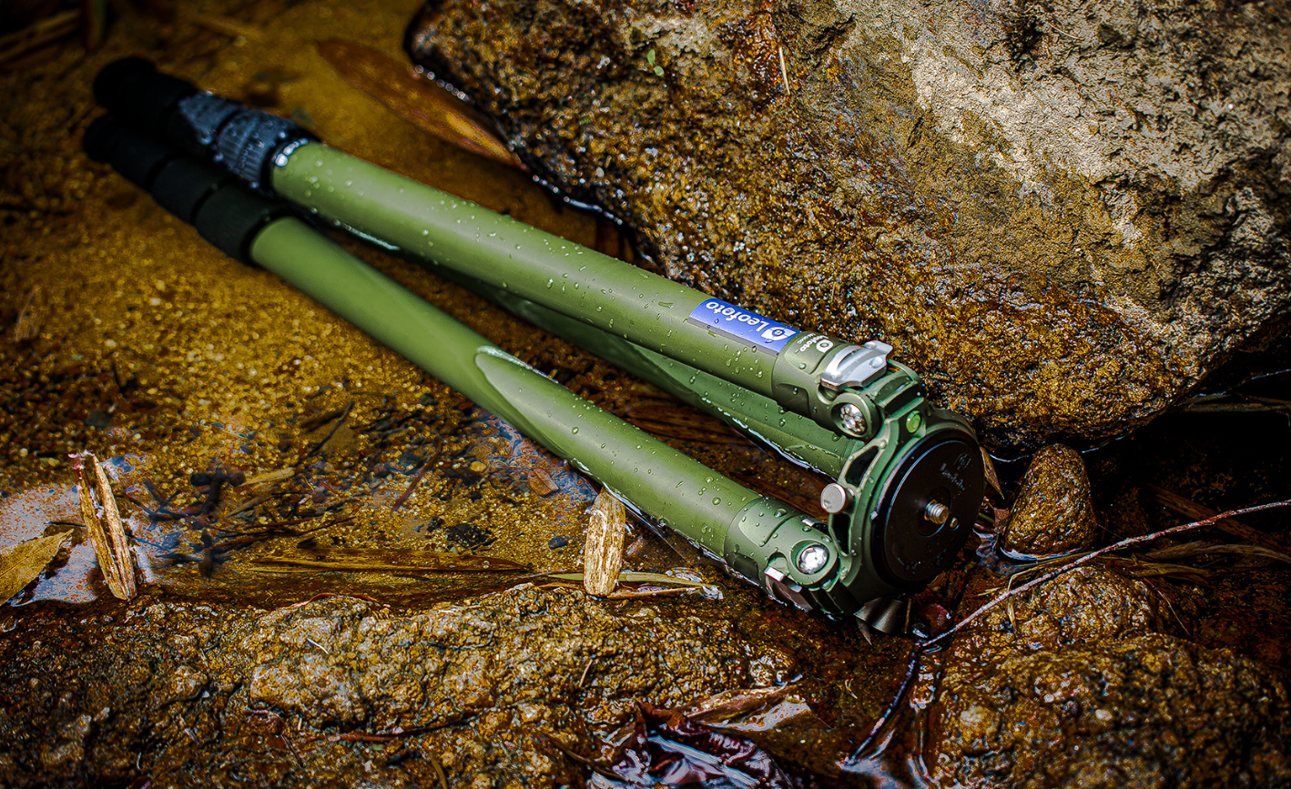 Leofoto LM-364CL(Long) Tripod with 75mm Video Bowl+Platform and Bag (Olive Green)