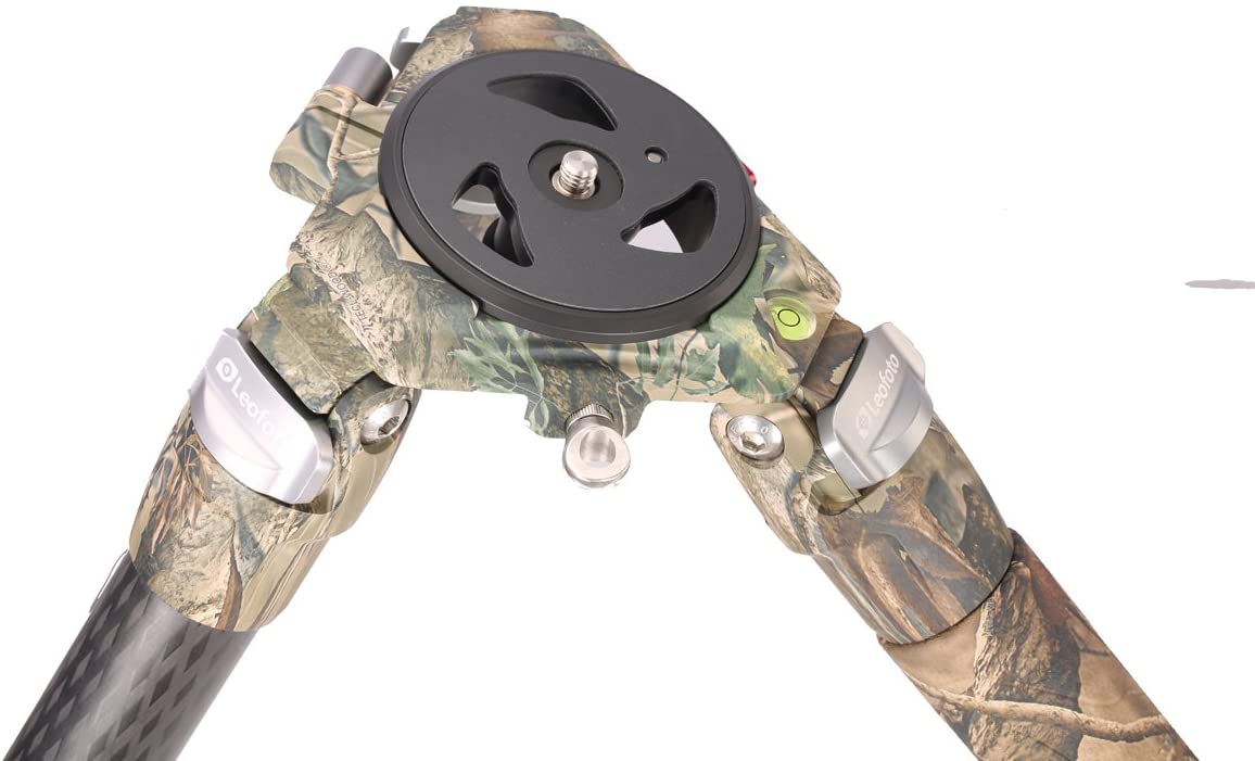 Leofoto LN-404C (Camo) Heavy Duty Tripod with 100mm Bowl+Platform & Bag