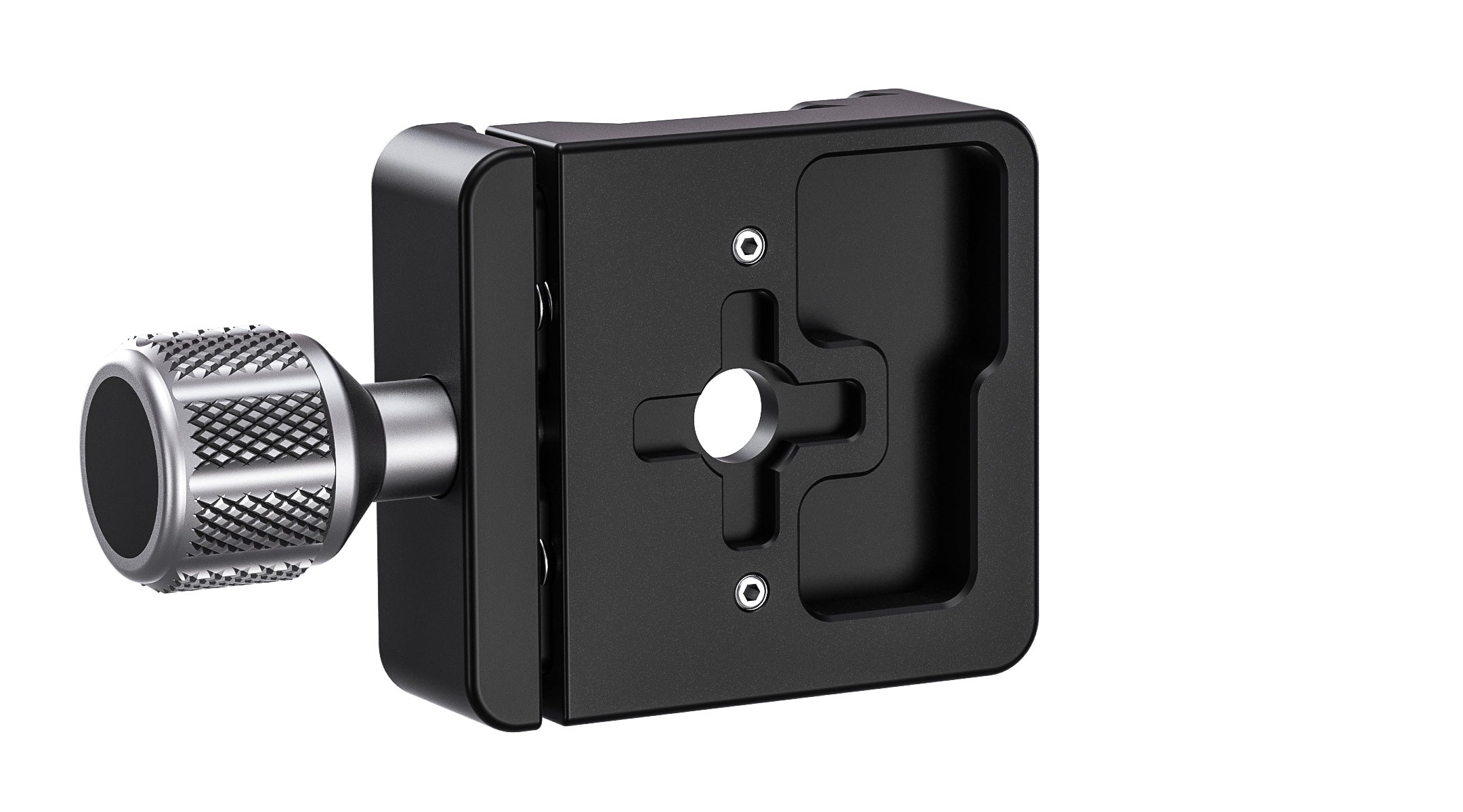 Leofoto LSK-50 50mm Screw-Knob Dual Clamp for Shooting/Hunting | Arca + Picatinny