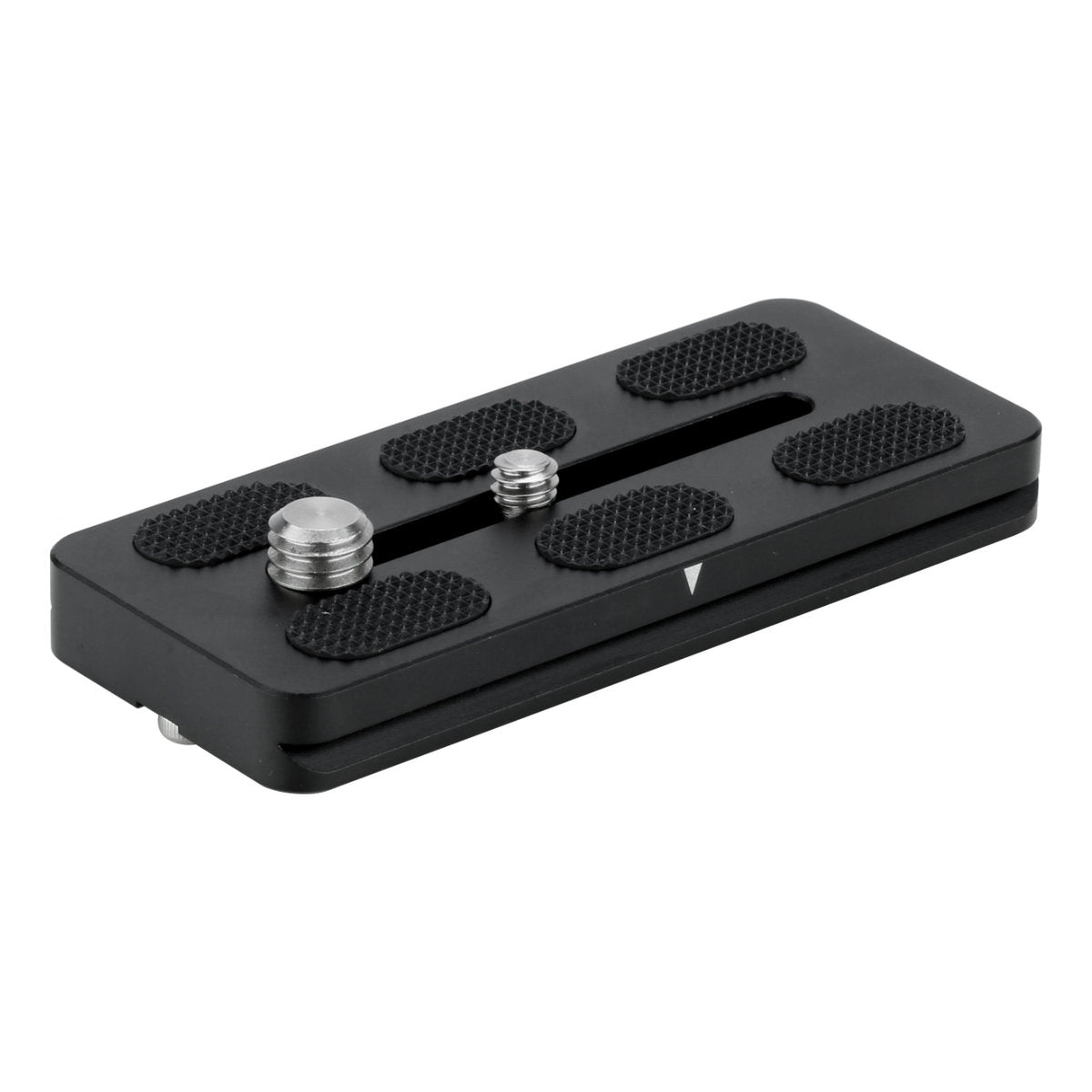 Leofoto PU Universal Quick Release Plate with both 1/4" screw and 3/8" screw; ARCA Compatible