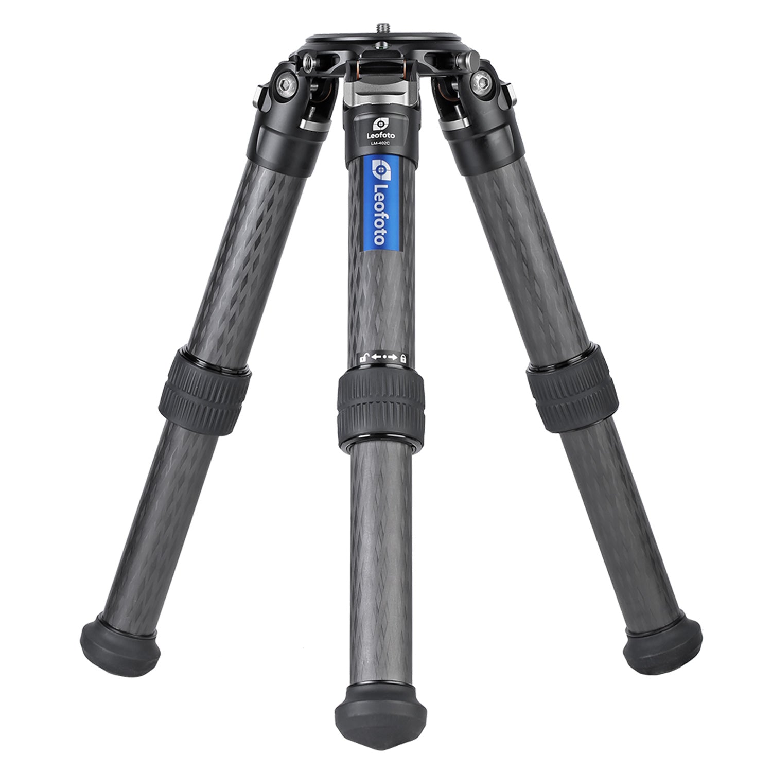 Leofoto LM-402C Short Tripod with 100mm Video Bowl+Platform and Bag | Max Load 110 lb