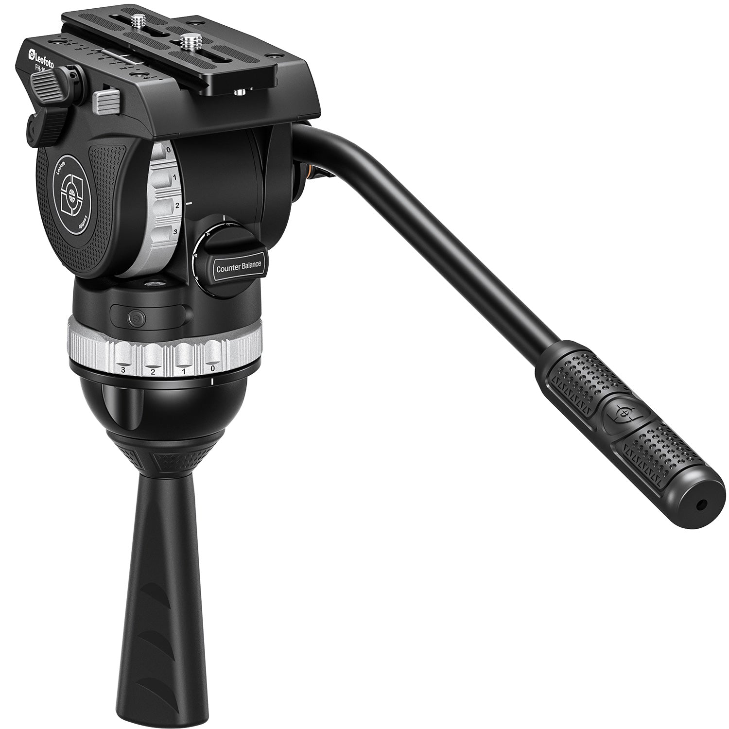 Leofoto FH-10 Professional Fluid Video Head (75mm Bowl) - Arca Standard