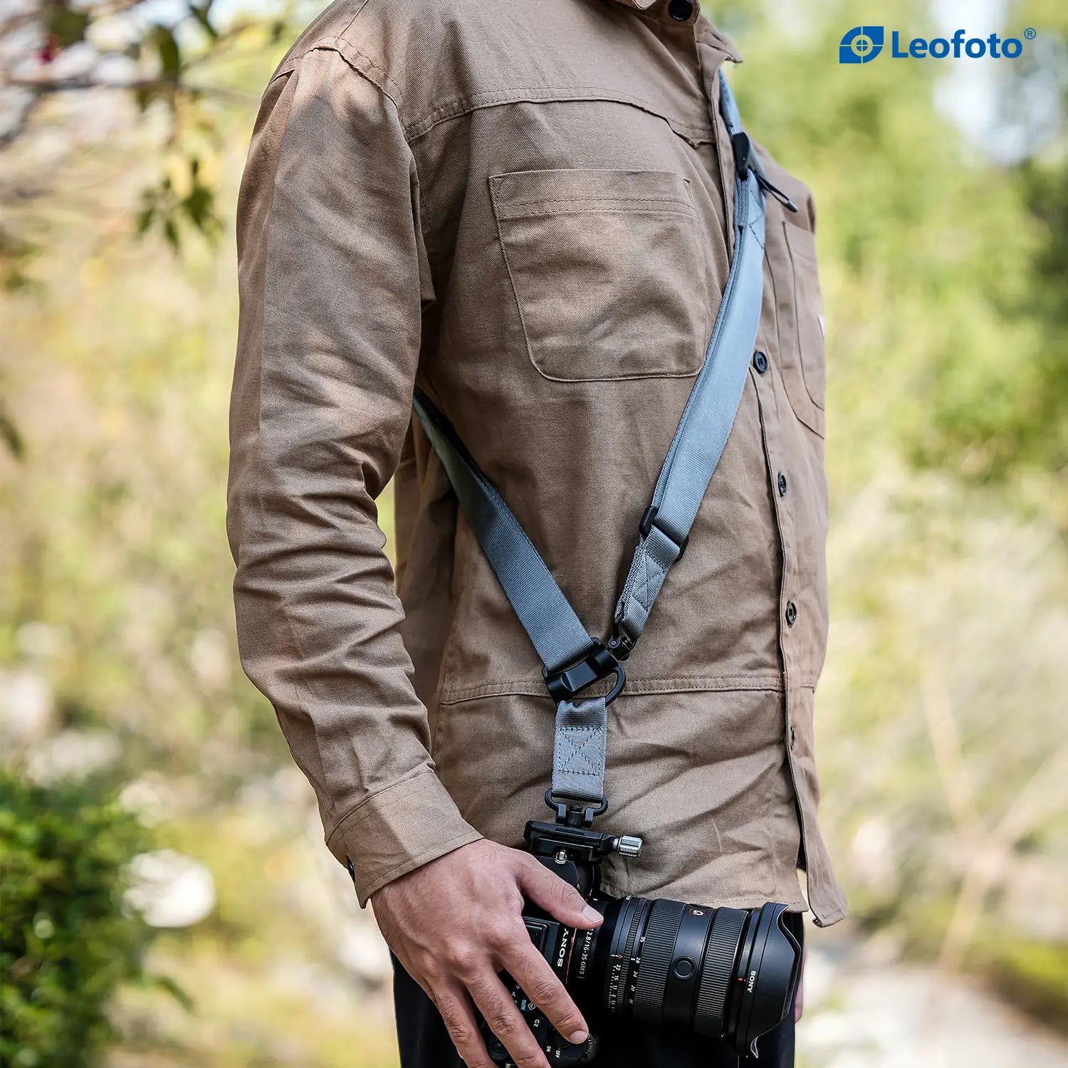 Leofoto SP-02 1-Point / 2-Point Convertible Sling