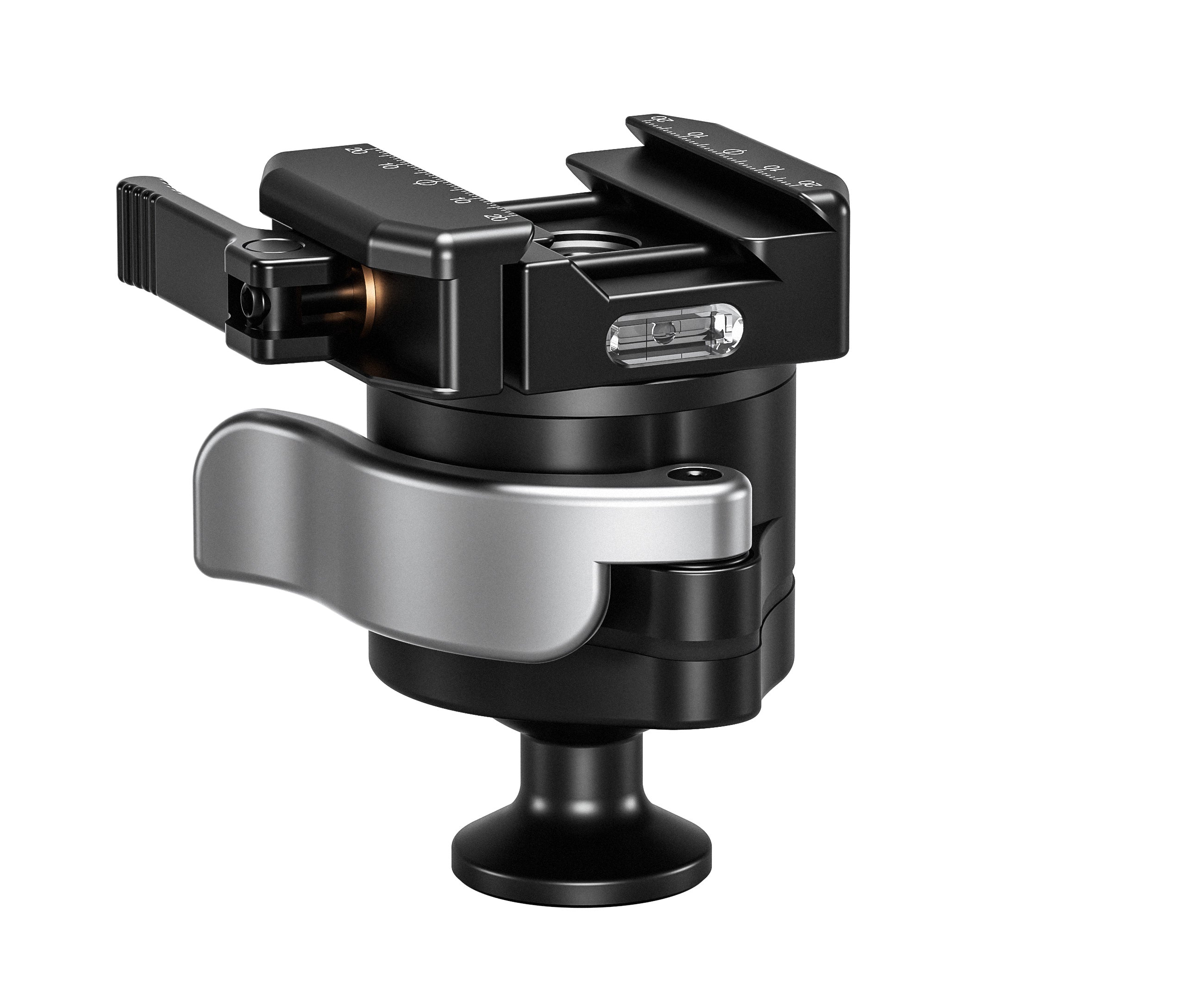 Leofoto MA-40X Outdoors Lever-Release Rapid Lock Ball Head With Hybrid Clamp | Arca & Picatinny Compatible