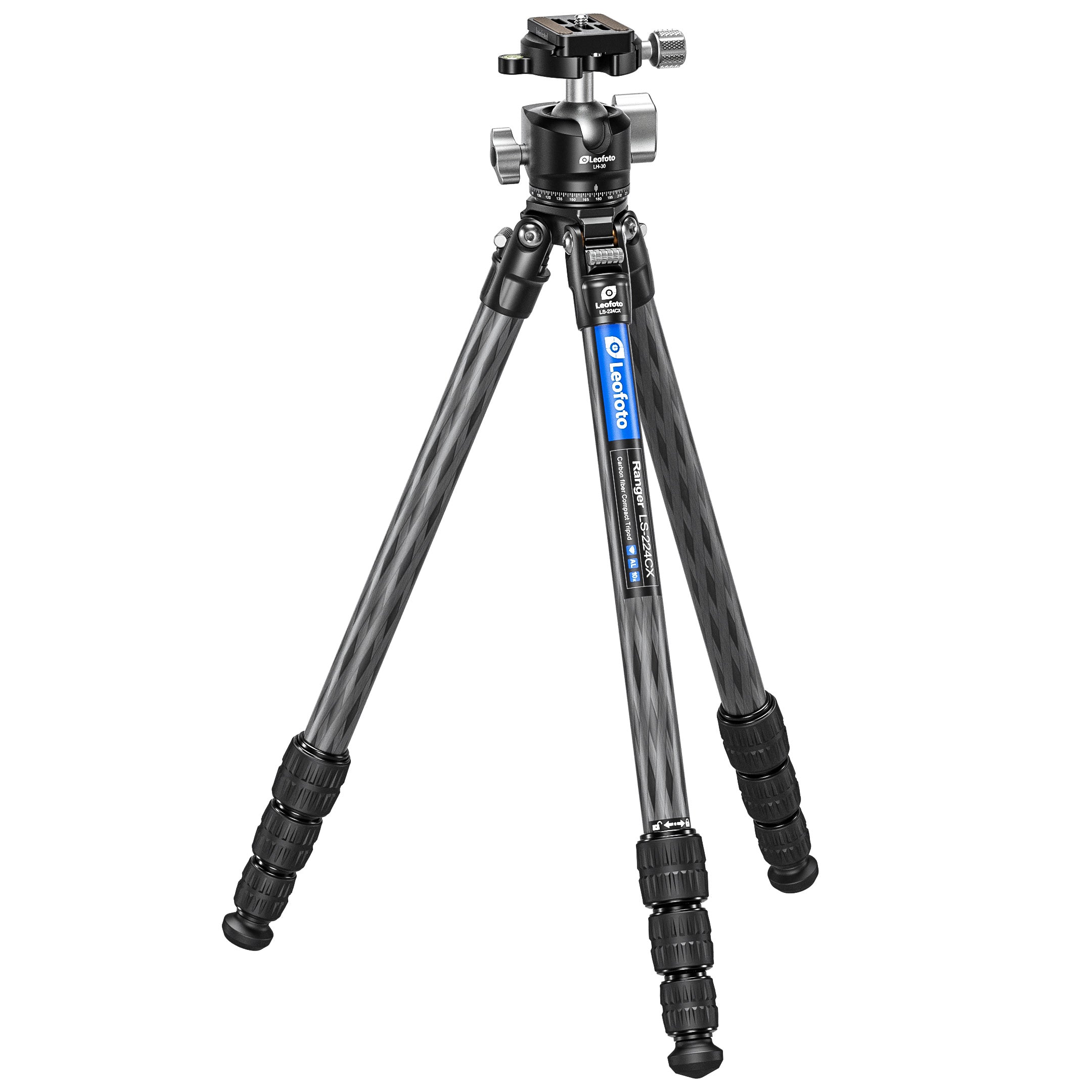 Leofoto LS-224C X Version Ranger Series Tripod + Ballhead Set