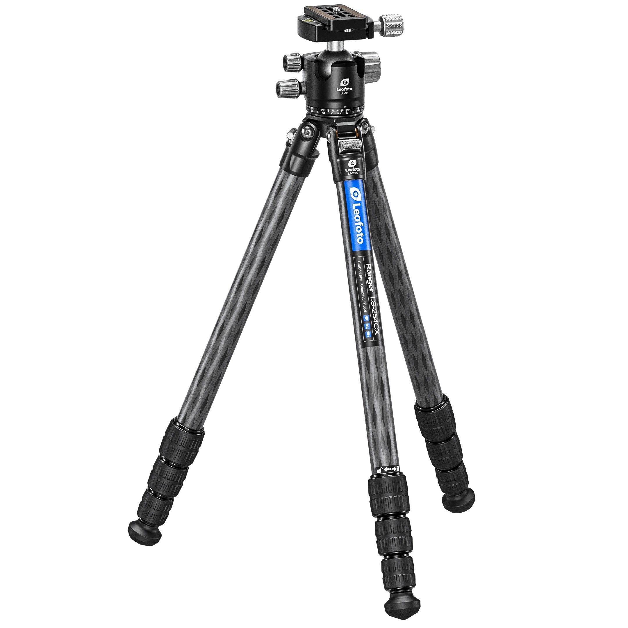 Leofoto LS-254C X Version Ranger Series Tripod + Ballhead Set