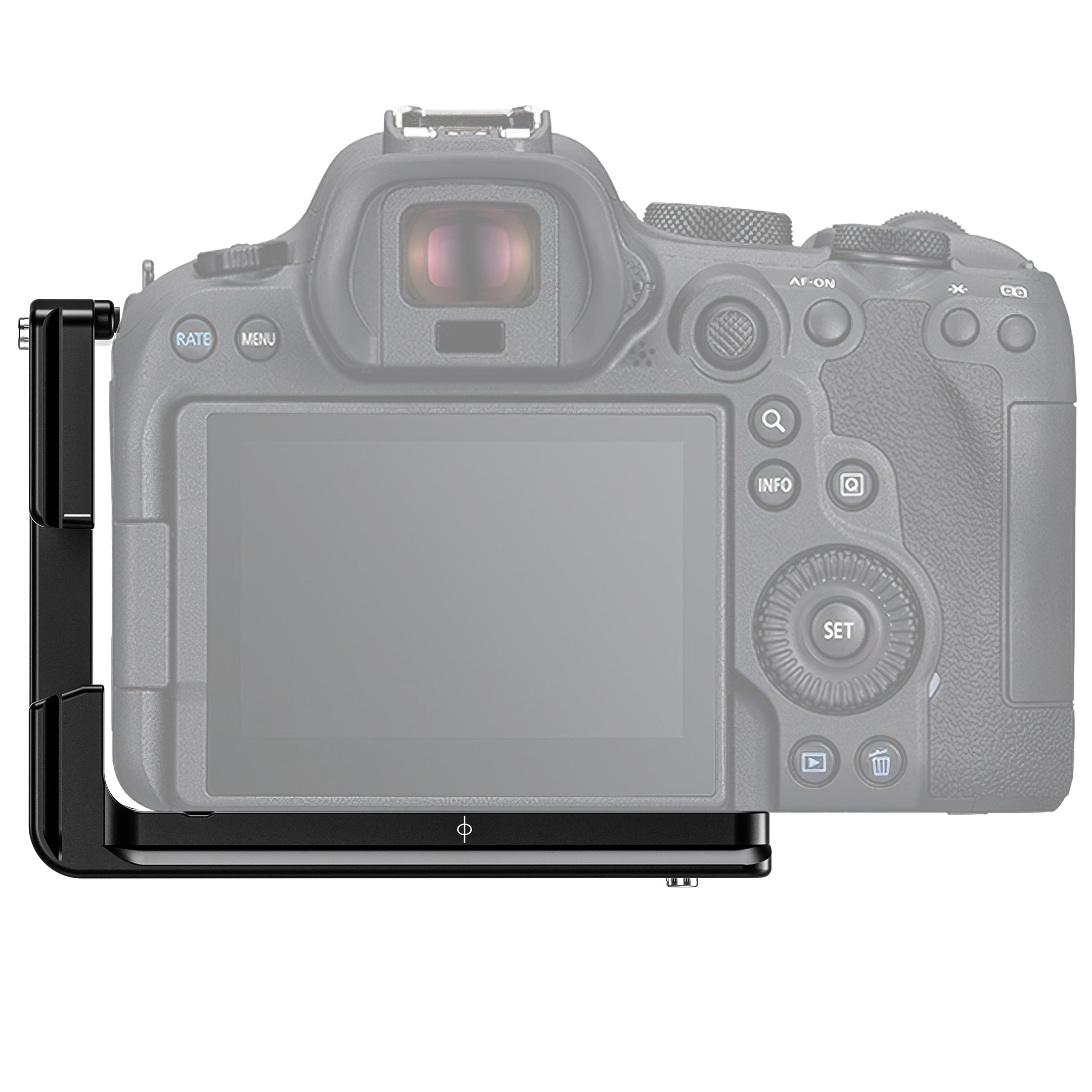Leofoto LPCO-R6II L Plate for Canon R5 / R5 Mark II / R6 / R6 Mark II / R6 Mark III | Arca Compatible
