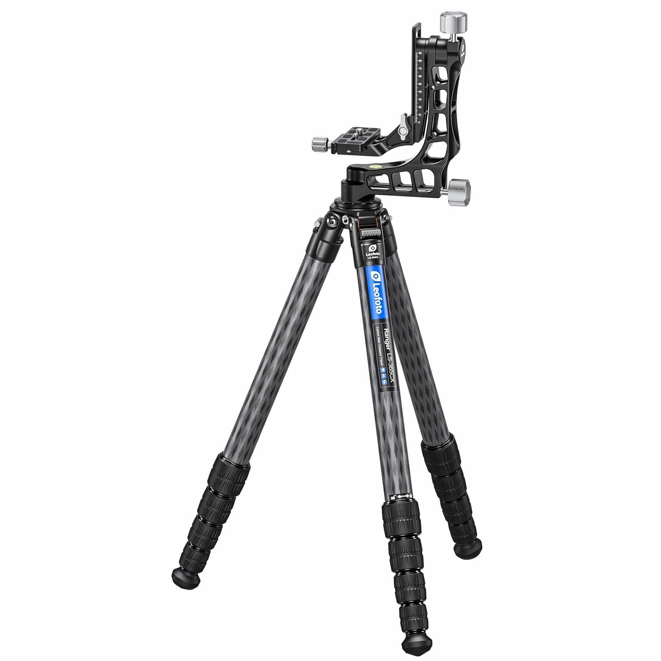 Leofoto LS-365C X Version Ranger Series Tripod + PG-1 Gimbal Head Kit