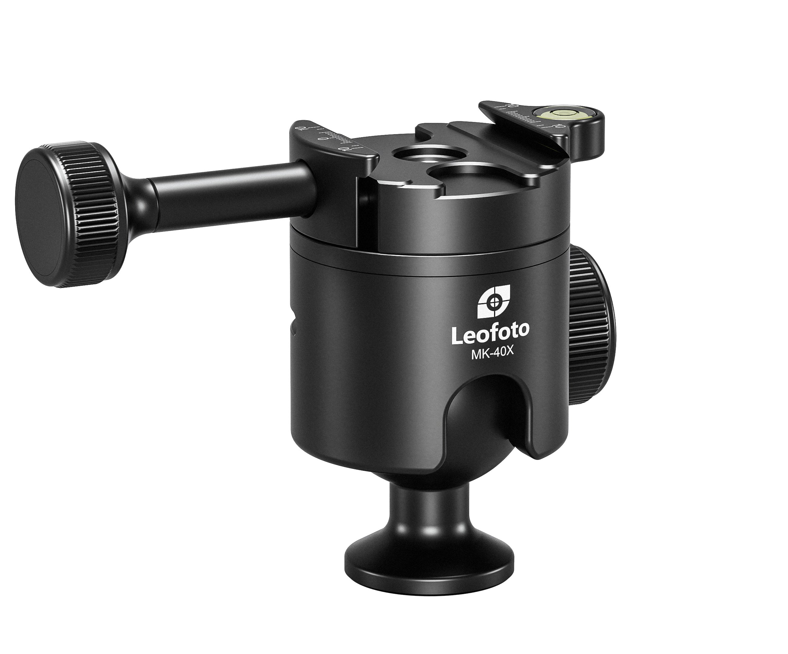 Leofoto MK-40X Outdoors Ball Head With Hybrid Lever-Release Clamp | Arca & Picatinny Compatible