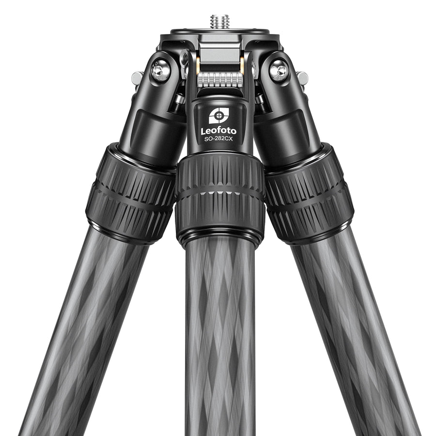 Leofoto So 282cx Inverted Outdoors Series Carbon Fiber Tripod With Fix