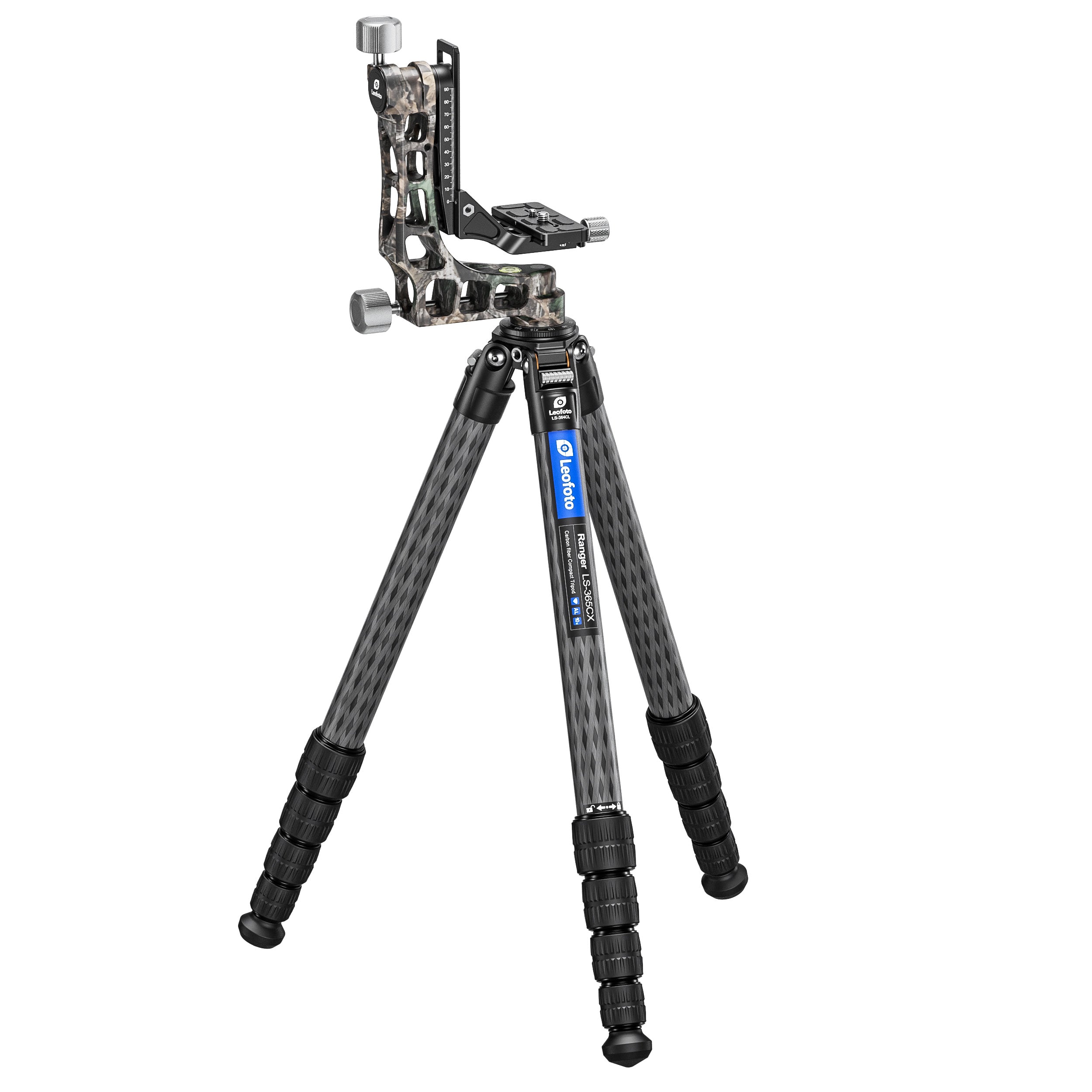 Leofoto LS-365C X Version Ranger Series Tripod + PG-1 Gimbal Head Kit