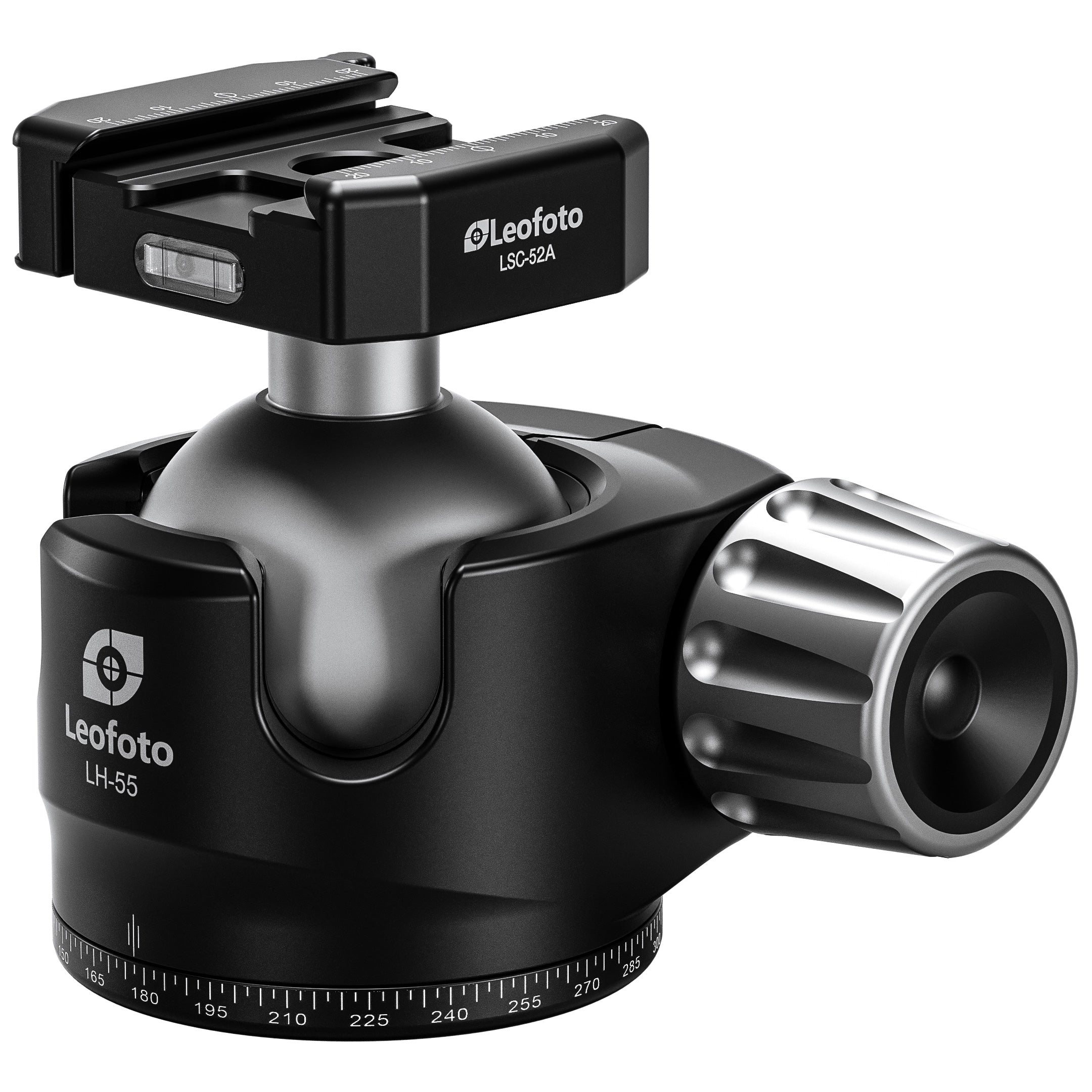 Leofoto LH-LSC Lever-Release Hybrid Clamp Ball Head for Shooting/Hunti