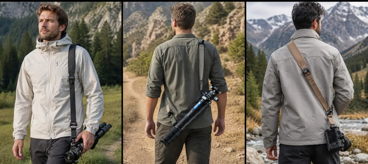 Leofoto SP-02 1-Point / 2-Point Convertible Sling