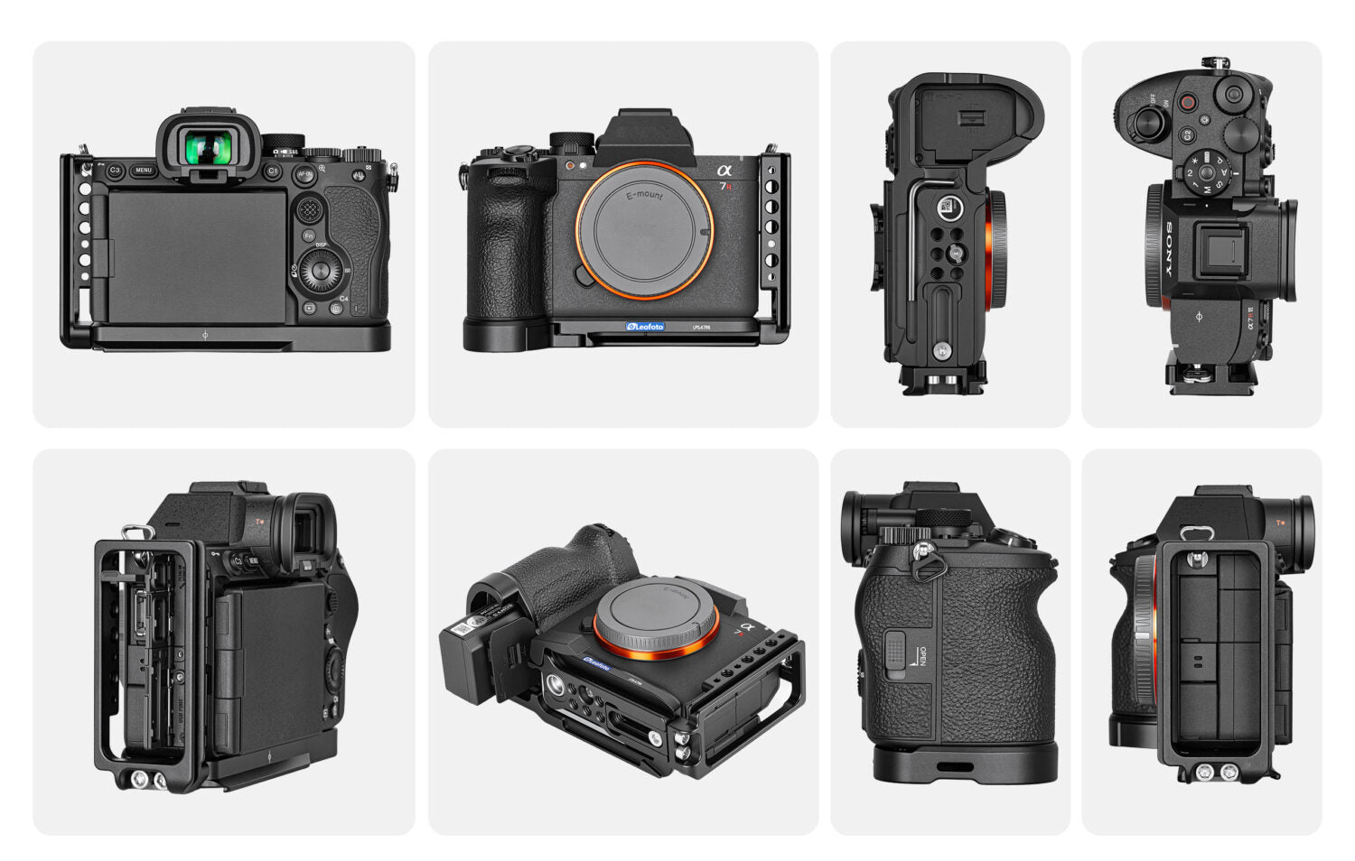 Leofoto LPS-A7R6 L Plate for Sony A7R VI | Arca Compatible