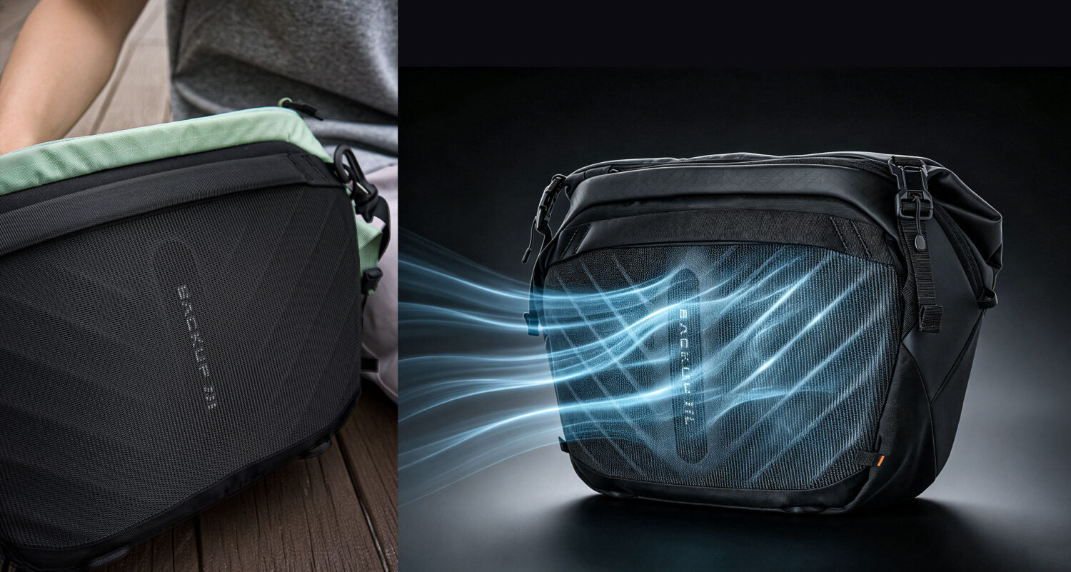 Leofoto 11L Sling Camera Bag (Matte Black, Cream Beige, Mint Green)