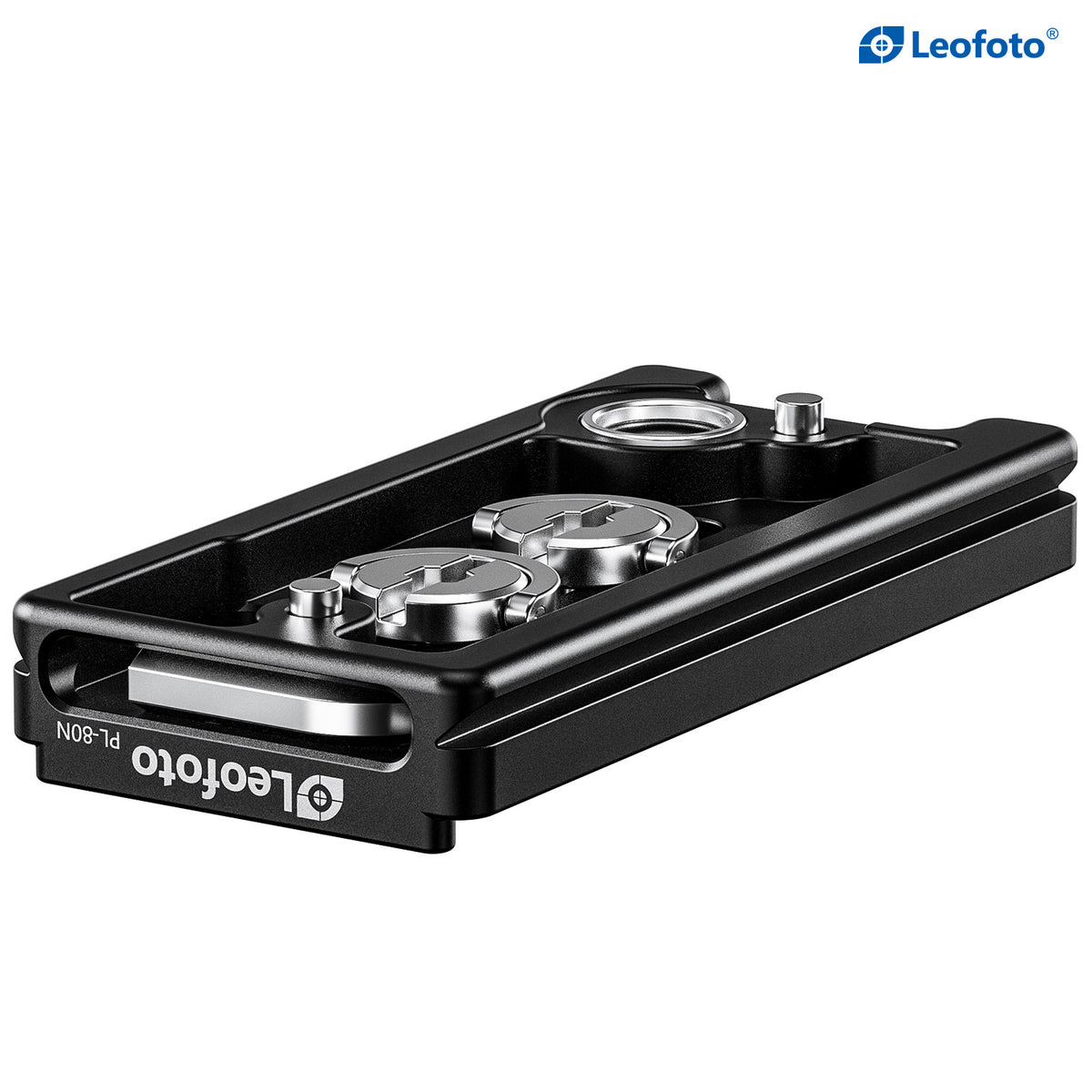Leofoto PL-62N (62mm) / PL-80N (80mm) Universal Lens Plate – ARCA Compatible with QD Socket & Magnetic Tool Storage
