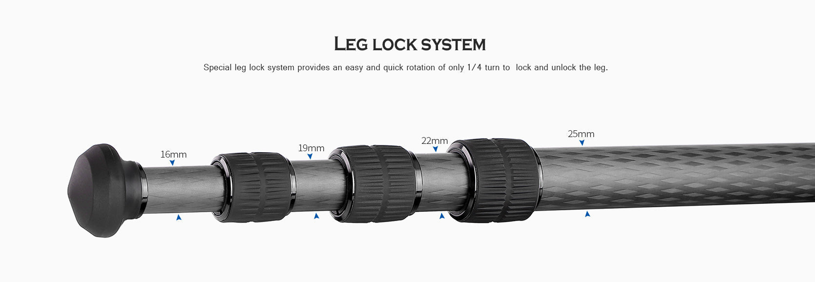 Leofoto LS-254C X Version Ranger Series Tripod