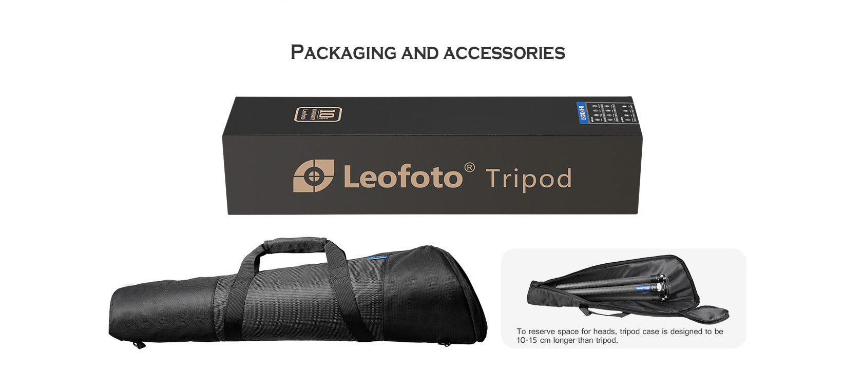 Leofoto LM-403C X Version Tripod with 100mm Bowl+Platform