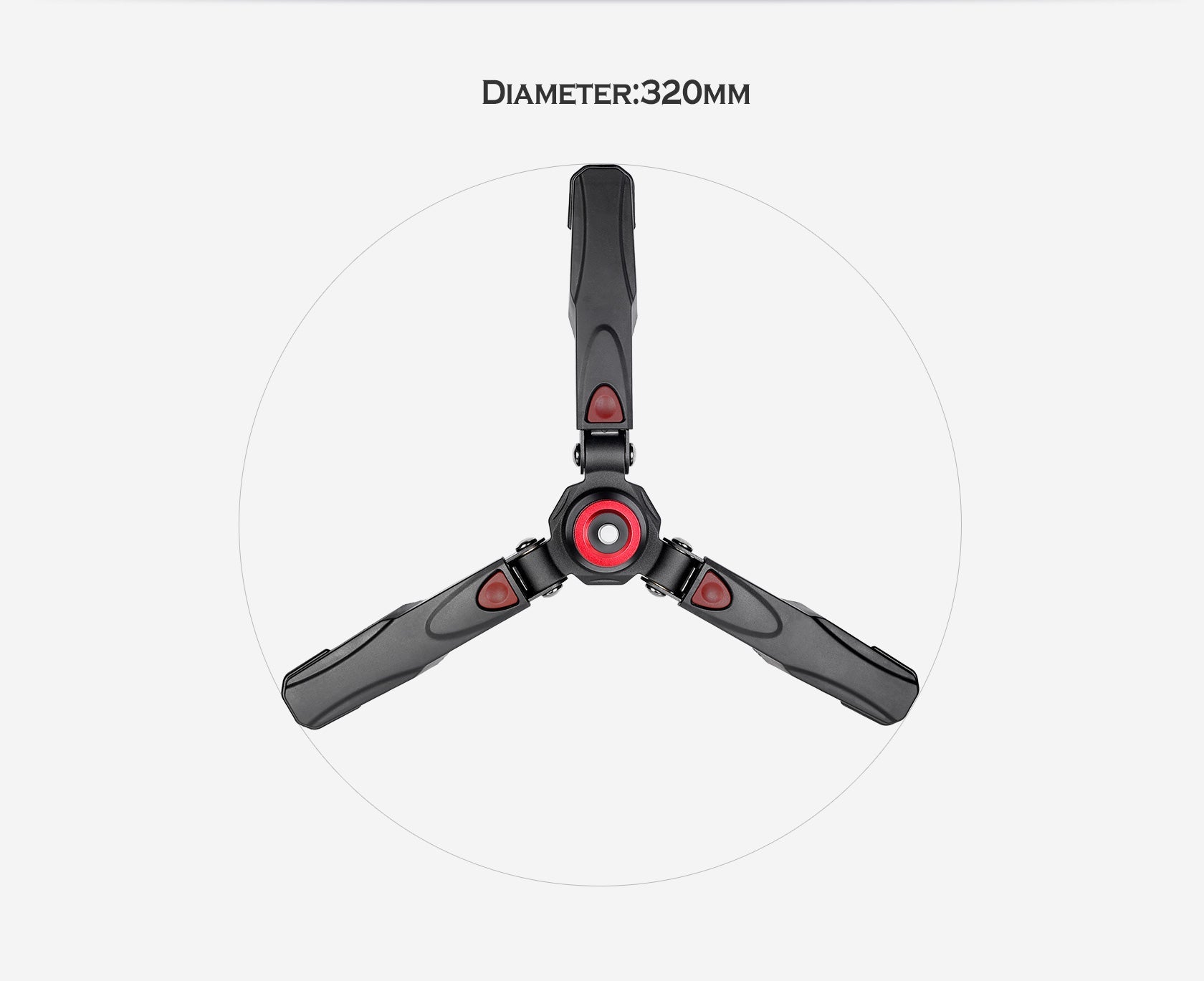 "Open Box" Leofoto VD-02 Monopod Base Support