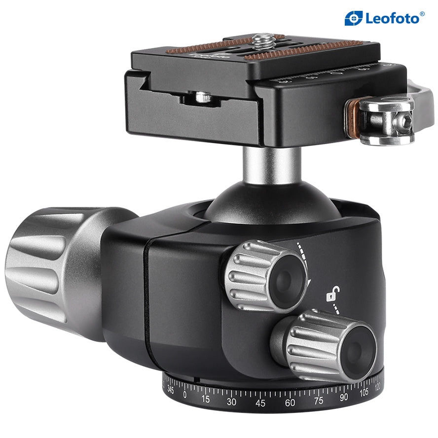 Leofoto LH-40LR Ball Head with LR-50 Lever Release Clamp | Arca Compat