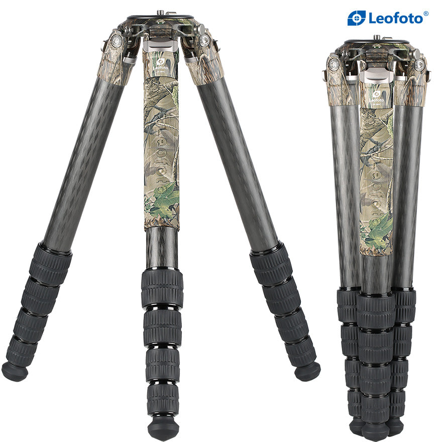 Leofoto LM-365C (Camo) Tripod with 75mm Video Bowl+Platform and Bag