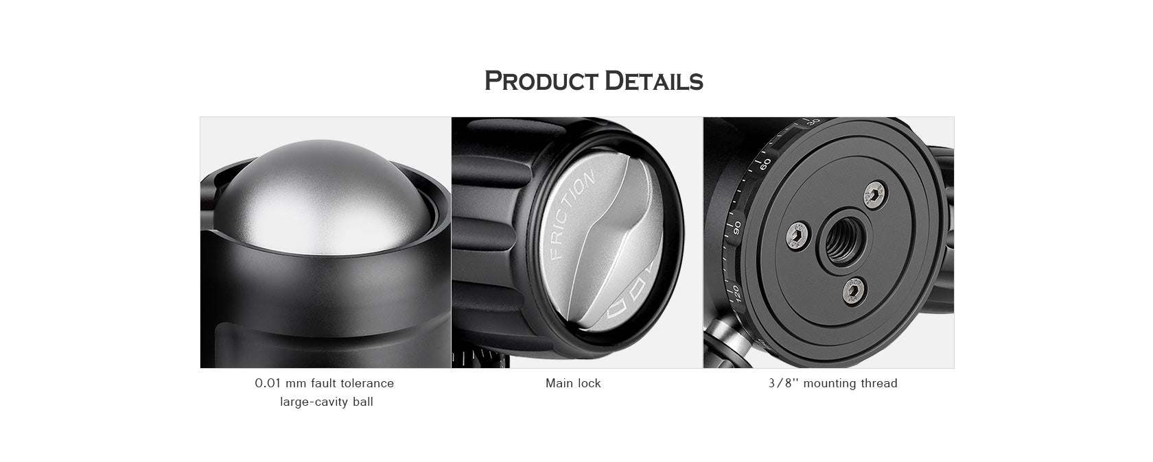 Leofoto NB-46 Pro Panning Ball Head with 360° Panning Clamp | Arca Compatible