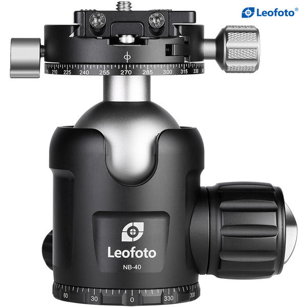 Leofoto NB-40 Pro Panning Ball Head with 360° Panning Clamp | Arca Com