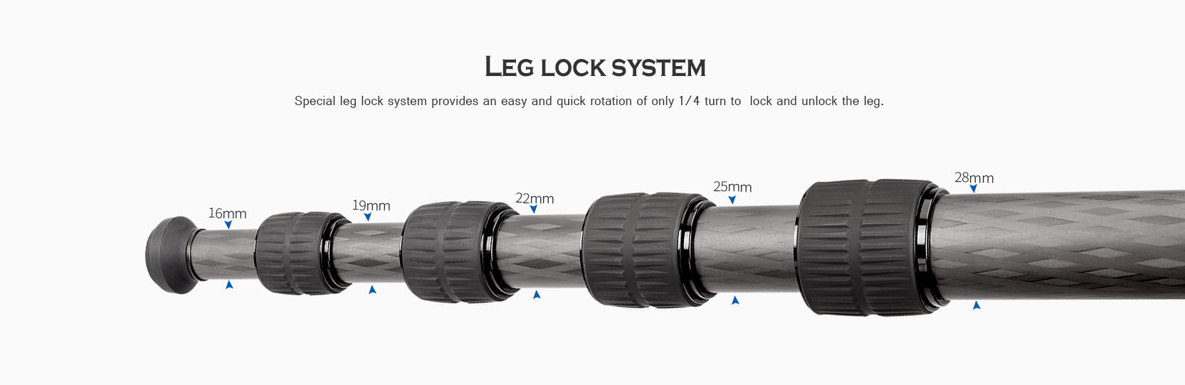 Leofoto LS-284CEXX Tripod with Integrated Leveling Base + Ballhead Set