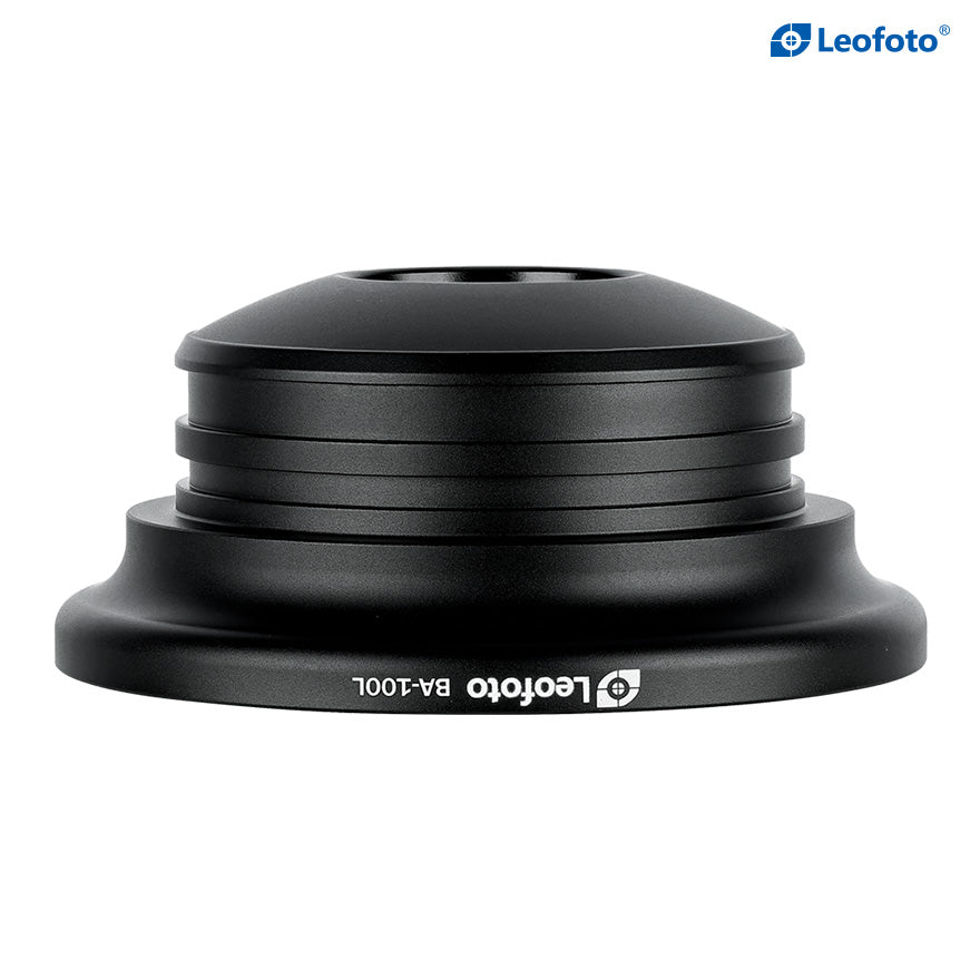 Leofoto BA-100L 75mm to 100mm Half-Bowl Video Head Adapter