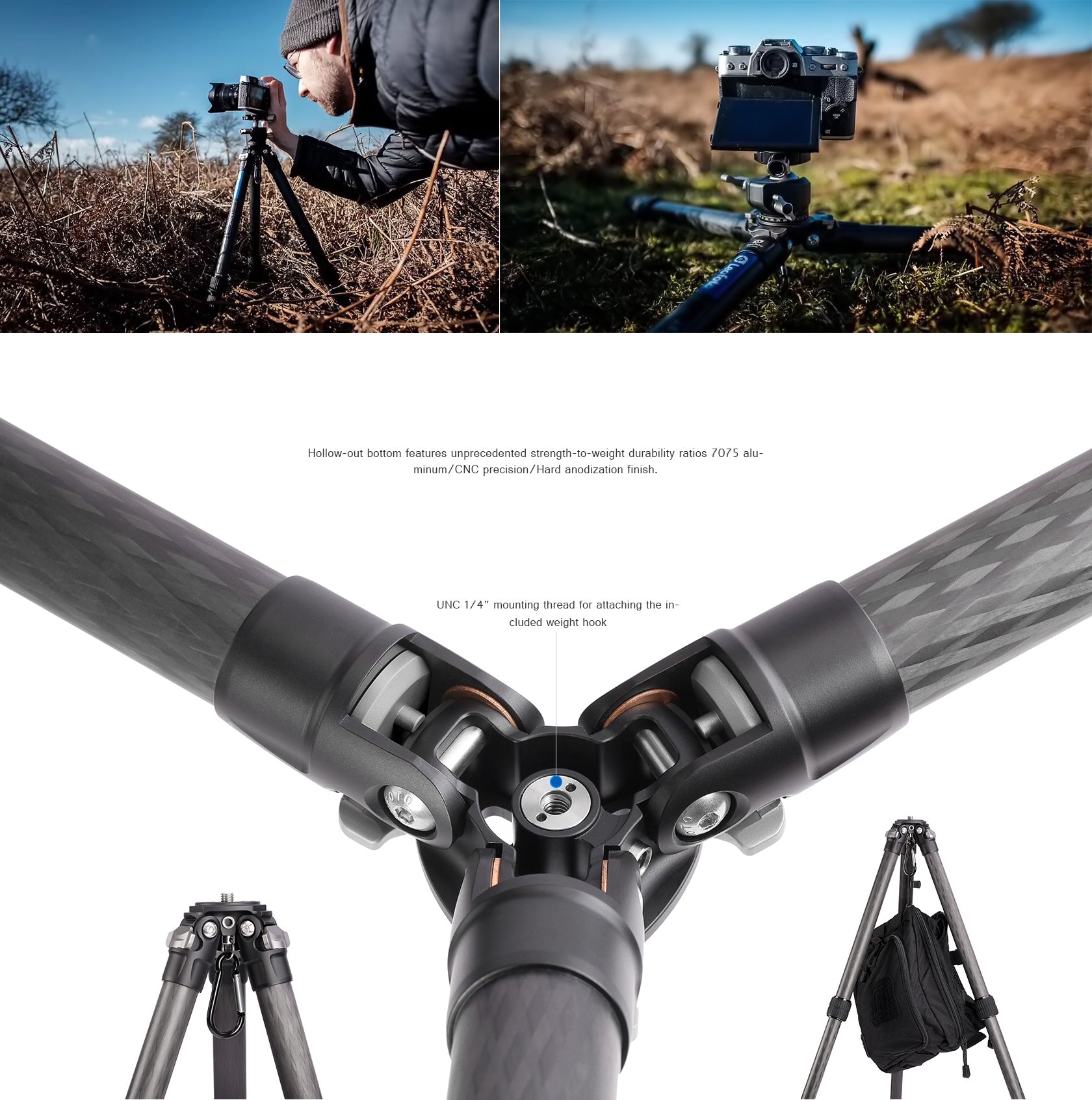 Leofoto LS-284C Ranger Series Tripod Set