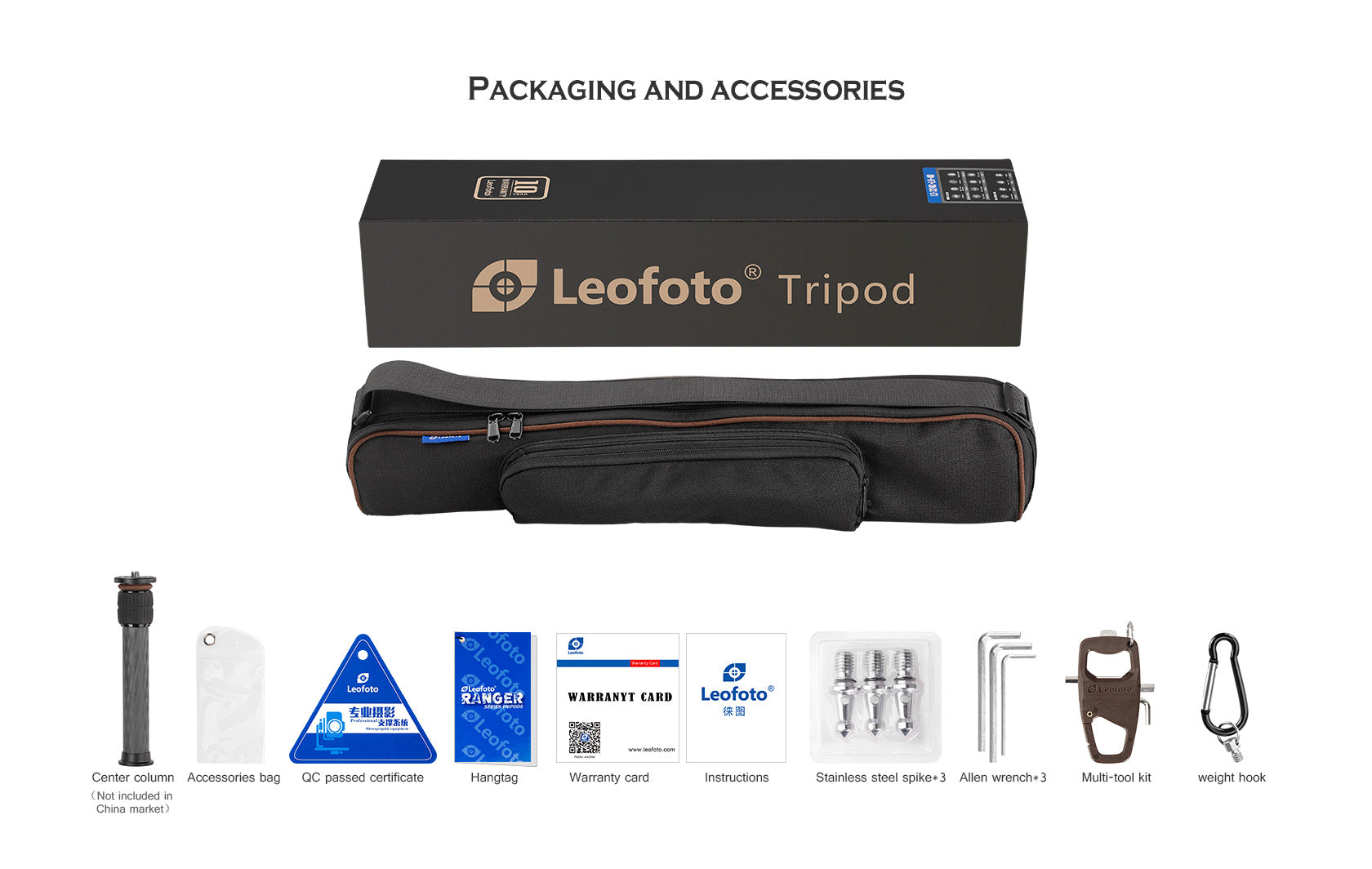 Leofoto LS-284C Ranger Series Tripod Set