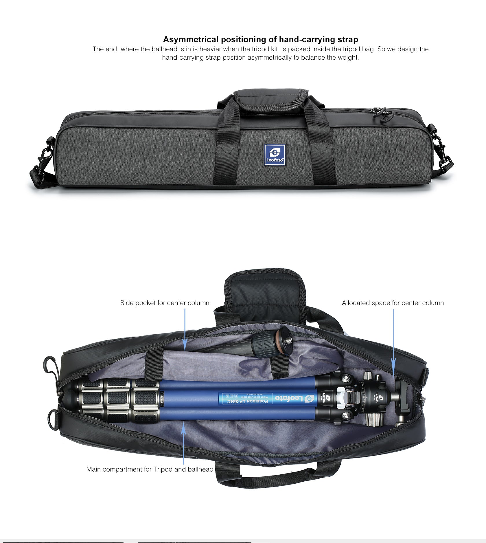 “Open Box" Leofoto LP-284C+LH-30 Poseidon Ocean Tripod with Ballhead | Anti-Corrosion with Titanium Foot Spike