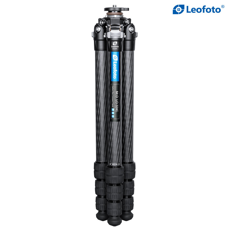 “Open Box" Leofoto LO-324C Tripod with Built-in Hollow Ball & Bag